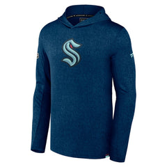 Seattle Kraken Fanatics Authentic Pro Lightweight Pullover Hoodie - Deep Sea Blue Hoodies