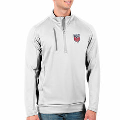 USMNT Antigua Generation Quarter-Zip Top - White cheap