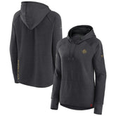 Ottawa Senators Fanatics Women's Authentic Pro Pullover Hoodie - Heather Charcoal Hoodies