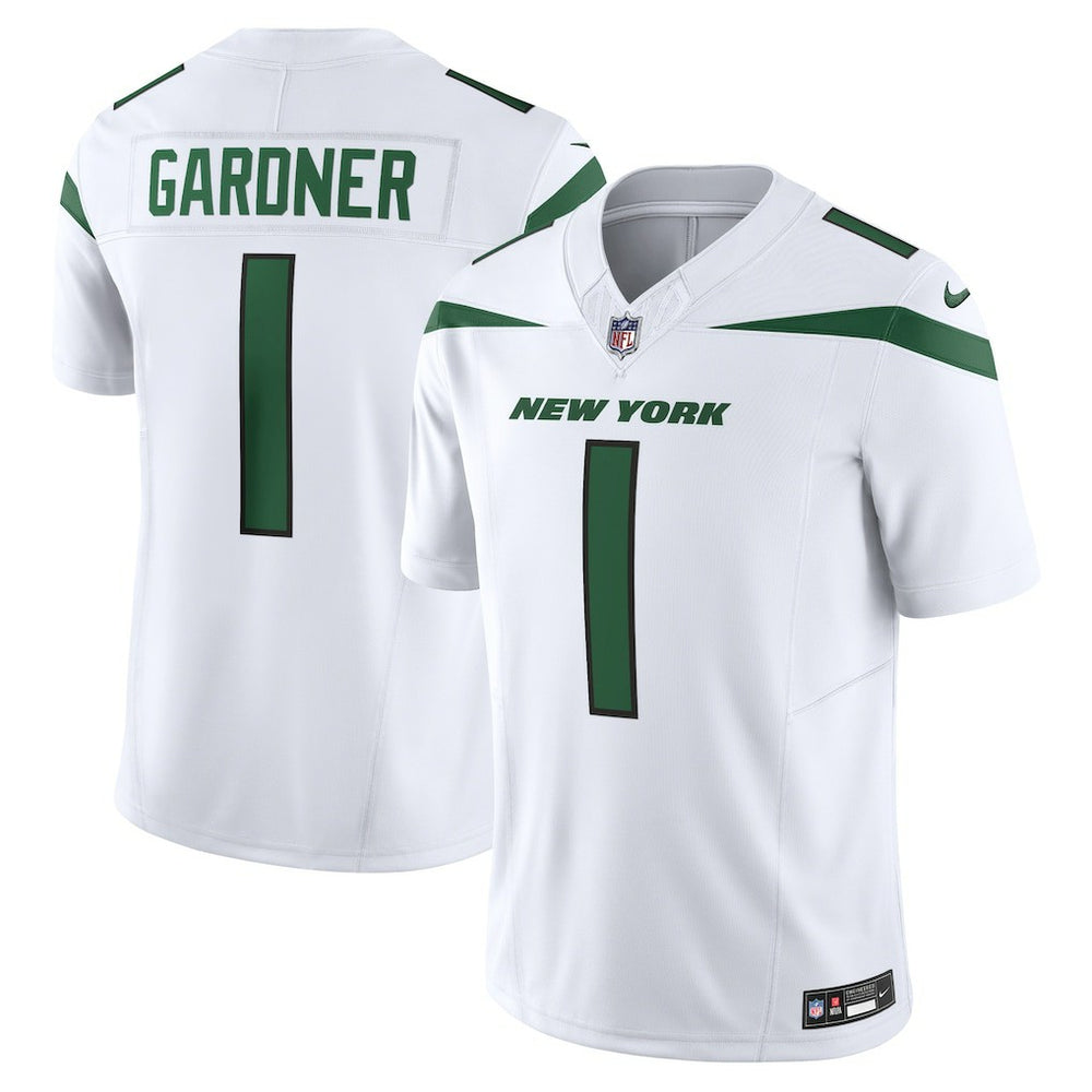 Ahmad Sauce Gardner New York Jets Vapor F.U.S.E. Limited Jersey - White online