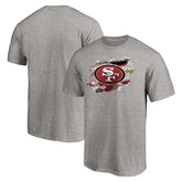 San Francisco 49ers True Color T-Shirt - Heather Gray outlet