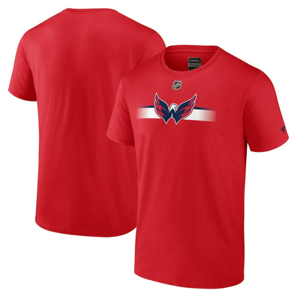 Washington Capitals Fanatics Authentic Pro Secondary T-Shirt - Red T-shirts
