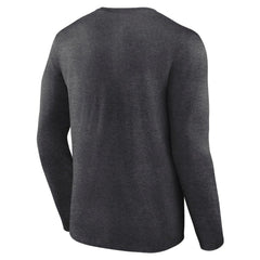 Seattle Kraken Fanatics Authentic Pro Secondary Long Sleeve T-Shirt - Heather Charcoal T-shirts