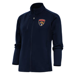 Florida Panthers Antigua Women's Team Logo Generation Full-Zip Jacket - Navy Jackets