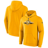 Pittsburgh Penguins Fanatics Authentic Pro Secondary Pullover Hoodie - Gold Hoodies