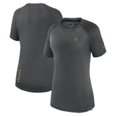 Vegas Golden Knights Fanatics Women's Authentic Pro Tech T-Shirt - Gray T-shirts