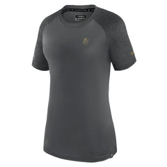 Vegas Golden Knights Fanatics Women's Authentic Pro Tech T-Shirt - Gray T-shirts