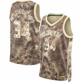 Giannis Antetokounmpo Milwaukee Bucks Unisex Select Series Swingman Jersey - Brown sale