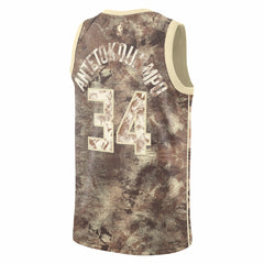 Giannis Antetokounmpo Milwaukee Bucks Unisex Select Series Swingman Jersey - Brown sale
