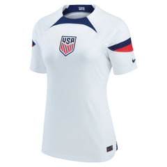 USMNT Women's 2022/23 Home Breathe Stadium Replica Blank Jersey - White shop