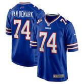 Ryan Van Demark Buffalo Bills Game Player Jersey - Royal for sale