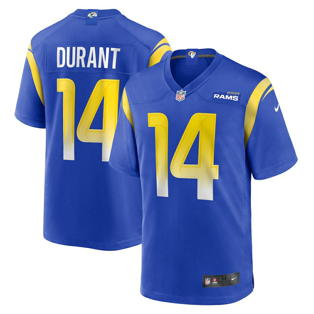 Cobie Durant Los Angeles Rams Game Player Jersey - Royal discount