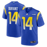 Cobie Durant Los Angeles Rams Game Player Jersey - Royal discount