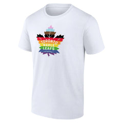 Toronto Maple Leafs Team Pride Logo T-Shirt - White T-shirts