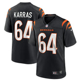 Ted Karras Cincinnati Bengals Game Player Jersey - Black for sale