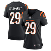 Cam Taylor-Britt Cincinnati Bengals Women's Game Player Jersey - Black for sale