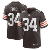 Jerome Ford Cleveland Browns Game Player Jersey - Brown outlet