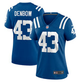 Trevor Denbow Indianapolis Colts Women's Game Player Jersey - Royal sale