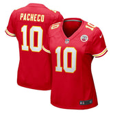 Isiah Pacheco Kansas City Chiefs Women's Game Player Jersey - Red on sale