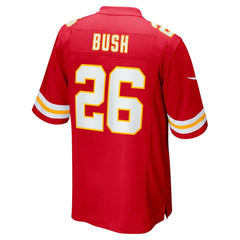 Deon Bush Kansas City Chiefs Game Player Jersey - Red discount