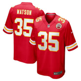 Jaylen Watson Kansas City Chiefs Game Player Jersey - Red sale