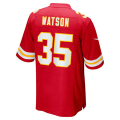 Jaylen Watson Kansas City Chiefs Game Player Jersey - Red sale