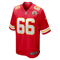 Mike Caliendo Kansas City Chiefs Game Player Jersey - Red on sale