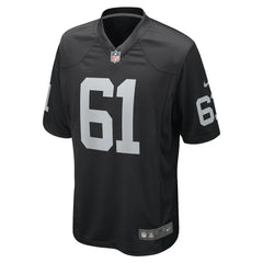 Jordan Meredith Las Vegas Raiders Game Player Jersey - Black outlet