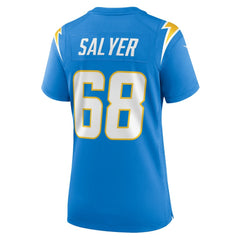 Jamaree Salyer Los Angeles Chargers Women's Game Player Jersey - Powder Blue outlet