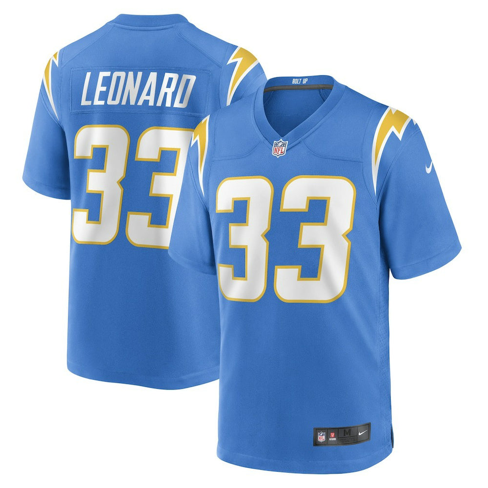 Deane Leonard Los Angeles Chargers Game Player Jersey - Powder Blue online