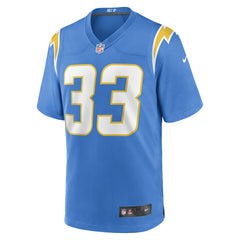 Deane Leonard Los Angeles Chargers Game Player Jersey - Powder Blue online