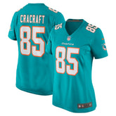 River Cracraft Miami Dolphins Women's Game Player Jersey - Aqua sale