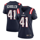Brenden Schooler New England Patriots Women's Game Jersey - Navy online