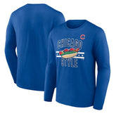 Chicago Cubs Doggie Long Sleeve T-Shirt Royal