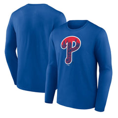 Philadelphia Phillies City P Long Sleeve T-Shirt Royal