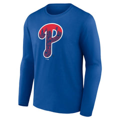Philadelphia Phillies City P Long Sleeve T-Shirt Royal