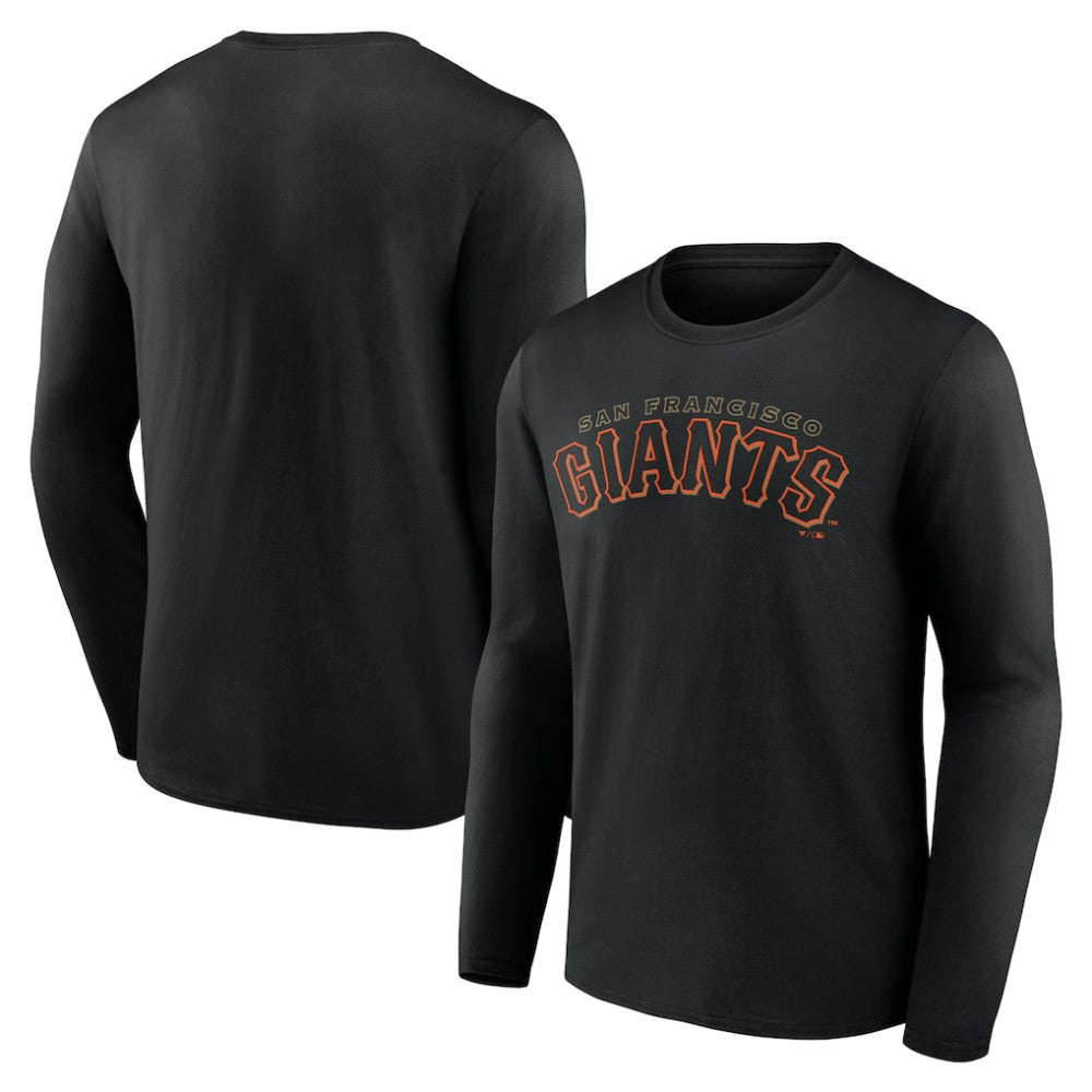 San Francisco Giants Giants Alternate Club Lettering Long Sleeve T-Shirt Black