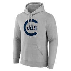 Chicago Cubs Wahconah Pullover Hoodie Gray