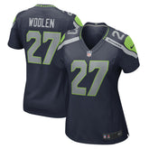 Riq Woolen Seattle Seahawks Women's Team Game Jersey - College Navy cheap