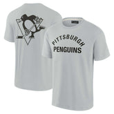 Pittsburgh Penguins Fanatics Unisex Elements Super Soft Short Sleeve T-Shirt - Gray T-shirts
