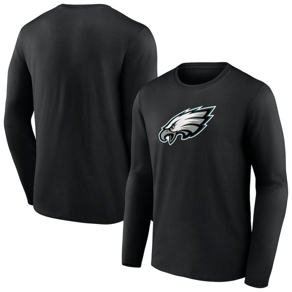 Philadelphia Eagles Primary Team Logo Long Sleeve T-Shirt - Black online