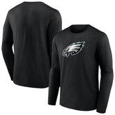 Philadelphia Eagles Primary Team Logo Long Sleeve T-Shirt - Black online
