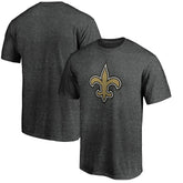 New Orleans Saints Primary Logo T-Shirt - Heather Charcoal sale