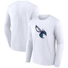 Charlotte Hornets Alternate Logo Long Sleeve T-Shirt - White online