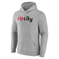 Portland Trail Blazers Alternate Logo Pullover Hoodie - Gray on sale