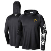 Pittsburgh Pirates Terminal Tackle Long Sleeve Hoodie T-Shirt Black