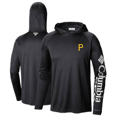 Pittsburgh Pirates Terminal Tackle Long Sleeve Hoodie T-Shirt Black