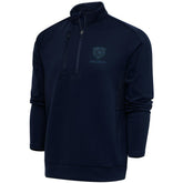 Chicago Bears Antigua Tonal Logo Generation Quarter-Zip Pullover Top - Navy online