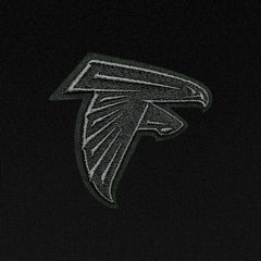 Atlanta Falcons Antigua Tonal Logo Tribute Quarter-Zip Pullover Top - Black discount