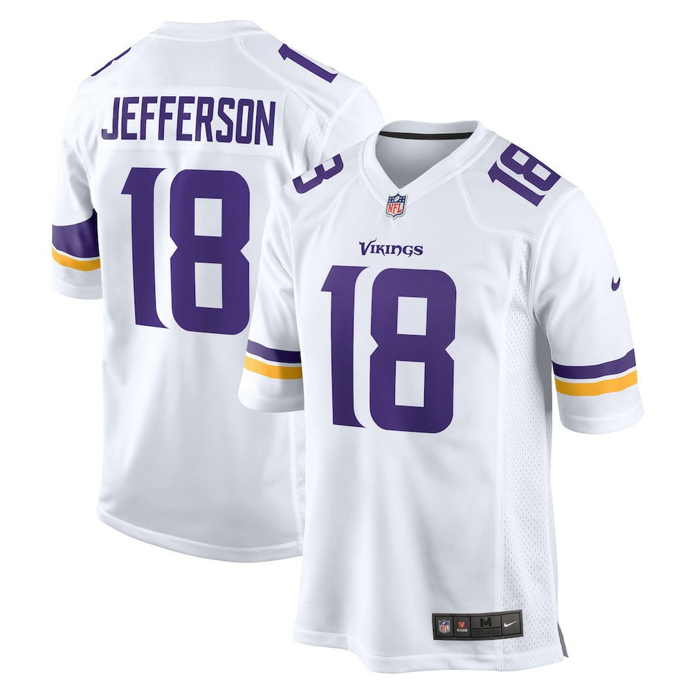 Justin Jefferson Minnesota Vikings Game Player Jersey - White online